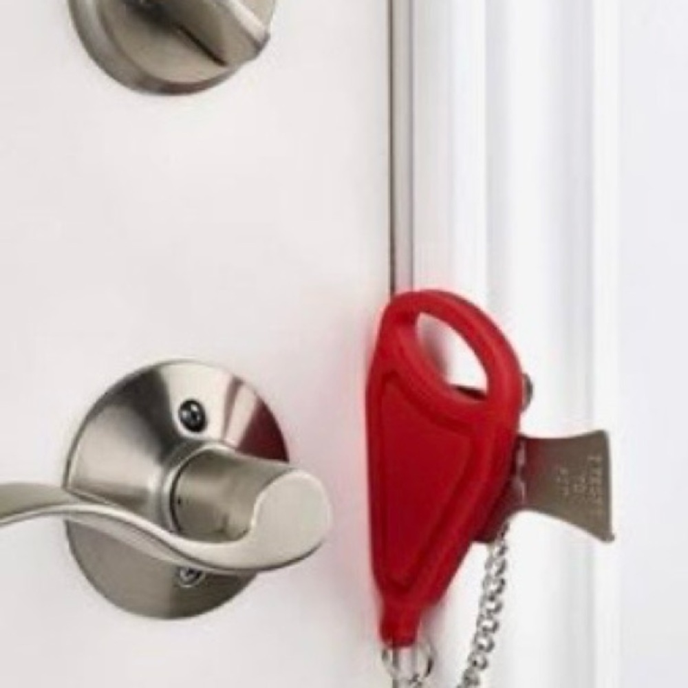 Door Lock Addalock Portable Door Lock - Red